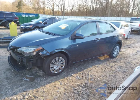 2018 Toyota Corolla Le from USA, damaged, VIN 2T1BURHE6JC007835